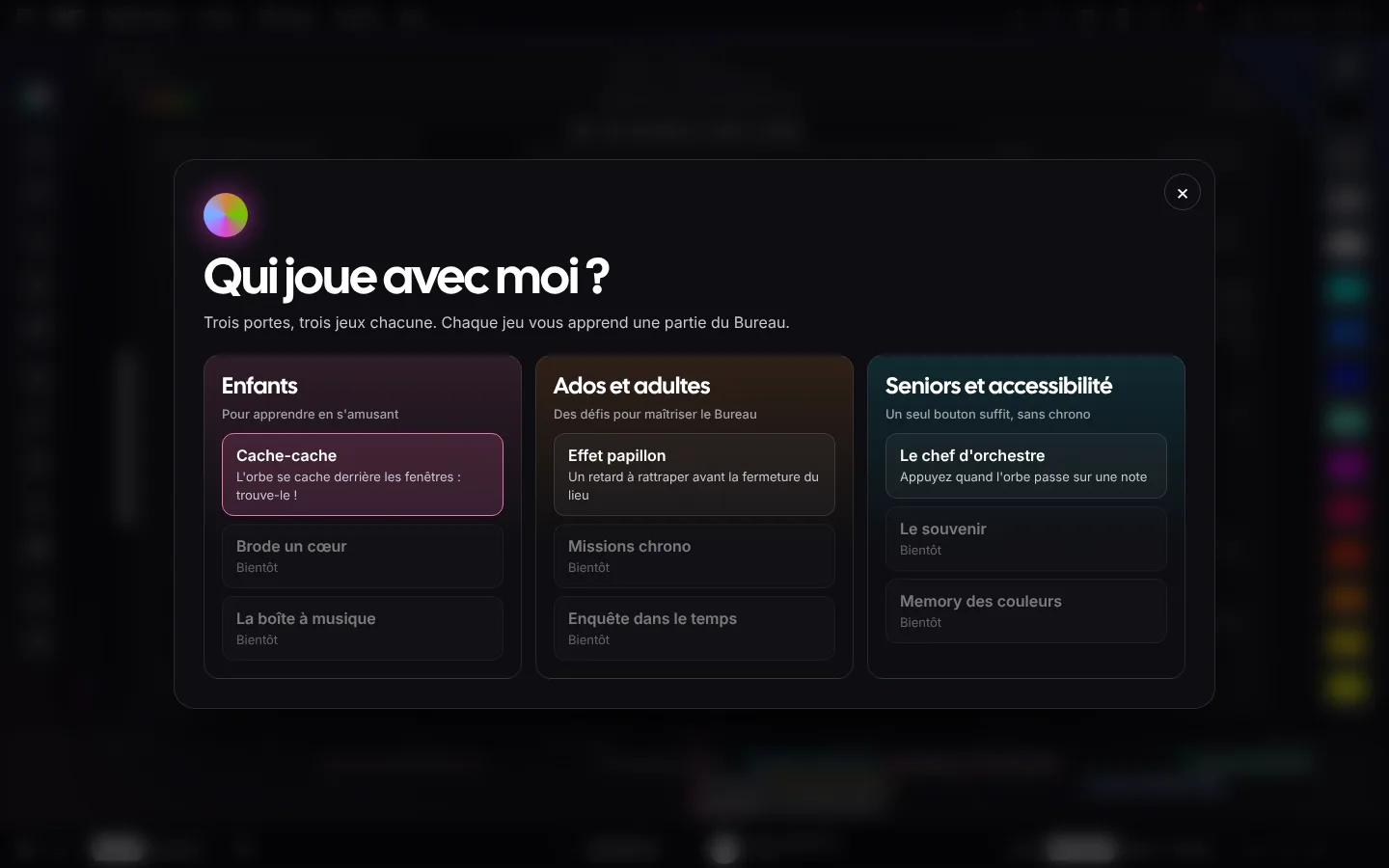 Qui joue avec moi ?